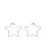 Small Full Star Earrings - Sumiye Co