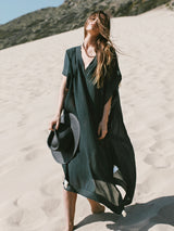 Ela Kaftan - Black - Sumiye Co