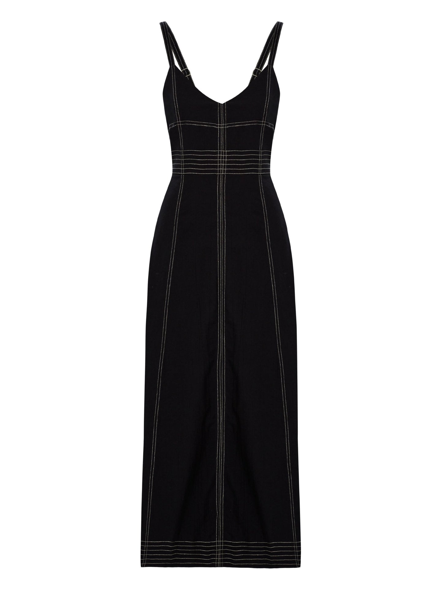 Eva Maxi Dress - Black by The Handloom
