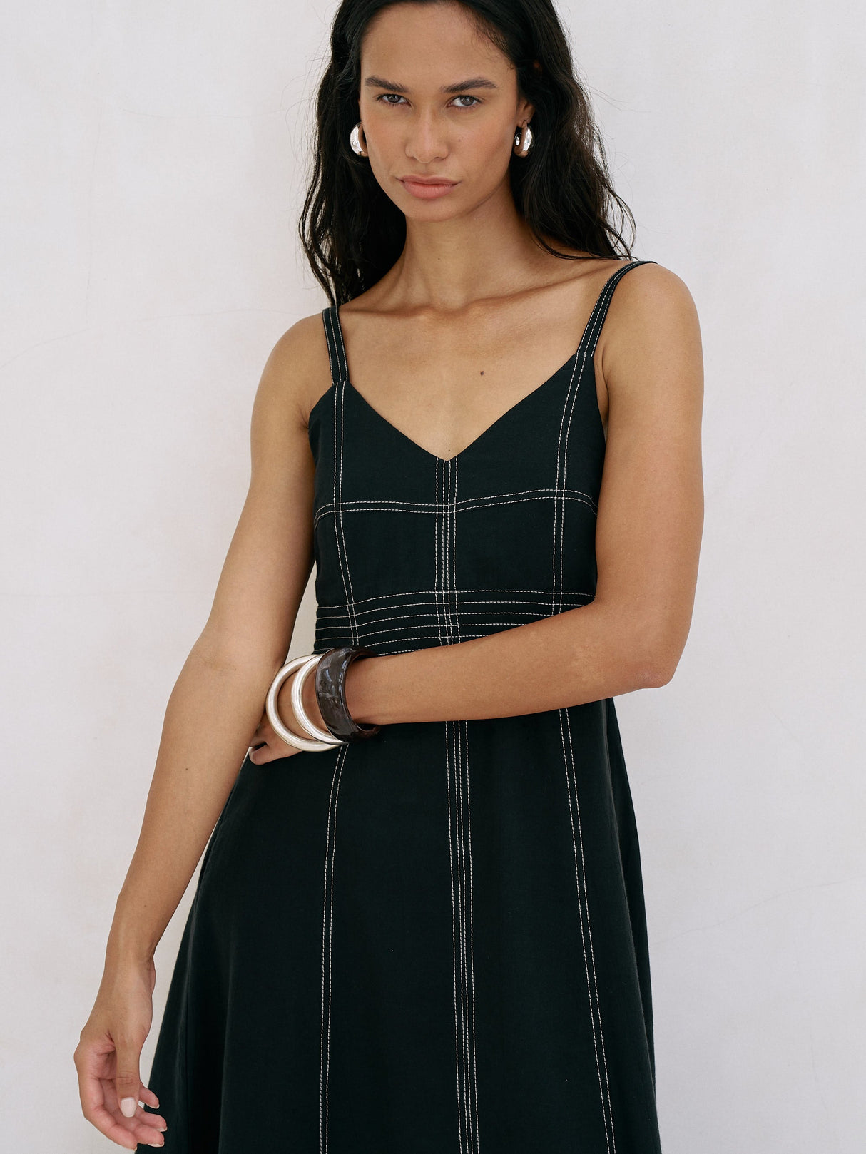 Eva Maxi Dress - Black - Sumiye Co