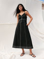 Eva Maxi Dress - Black - Sumiye Co