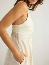 Eva Maxi Dress - Natural - Sumiye Co