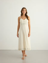 Eva Maxi Dress - Natural - Sumiye Co