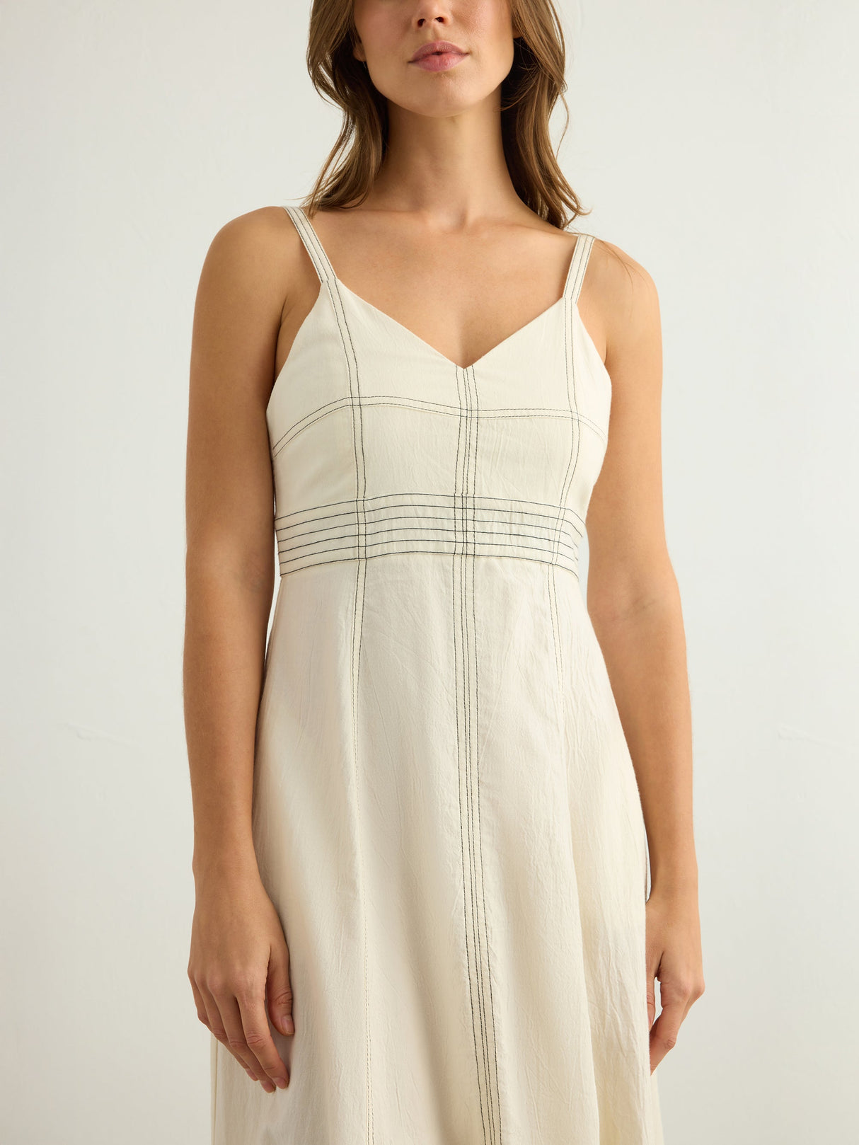 Eva Maxi Dress - Natural - Sumiye Co