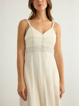 Eva Maxi Dress - Natural - Sumiye Co
