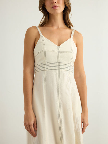 Eva Maxi Dress - Natural - Sumiye Co