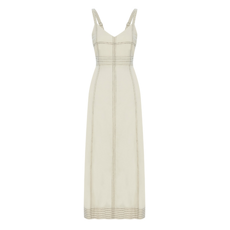 Eva Maxi Dress - Natural - Sumiye Co