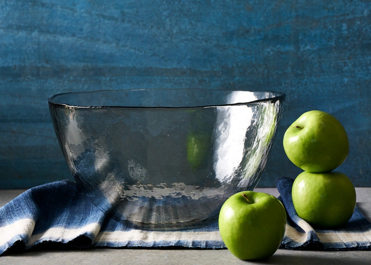 Pebbled Low Bowl