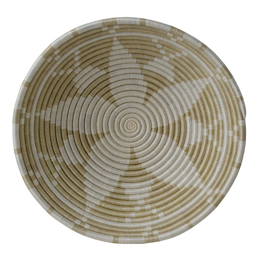 14" Extra Large Wheat Izere Round Basket | Home Decor