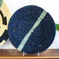 12" Coastal Woven Bowl - Cool Stripe | Home Decor
