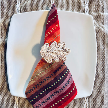 Maple Leaf Napkin Ring  – Table Decor Colombia - Sumiye Co