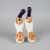 Ceramic Birds Set – Handmade Folk Art Sculpture from Colombia