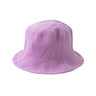Crochet Bucket Hat In Lilac Purple - Sumiye Co