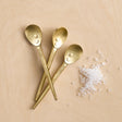 Forge Brass Mini Spoons - Set of 3 - Sumiye Co