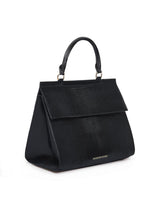 The Large Luncher  - Black Lizard | Designer Lunch Bags & Totes - Sumiye Co