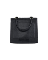The Luncher - Black Lizard | Designer Lunch Bags & Totes - Sumiye Co
