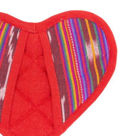 Festive Heart Pot Holder - Sumiye Co