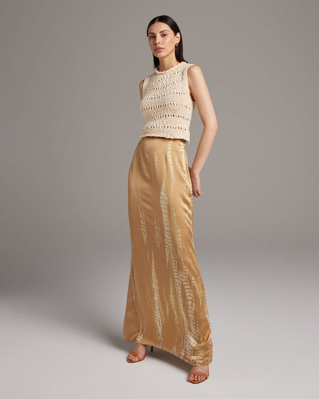 Flammé Knit Crop Top - Sumiye Co