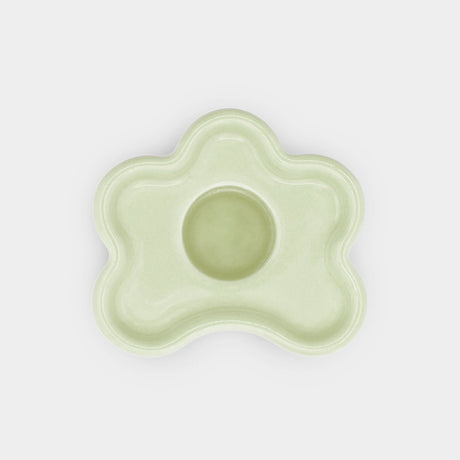Candle Holder Flora in mint by OCTAEVO