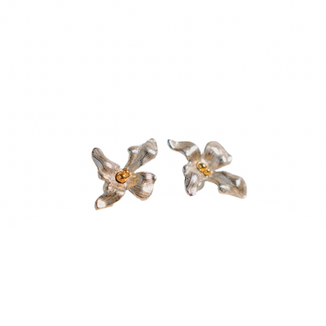 Orchid Earrings - Elegant and Unique Jewelry by Phoebe`s - Sumiye Co