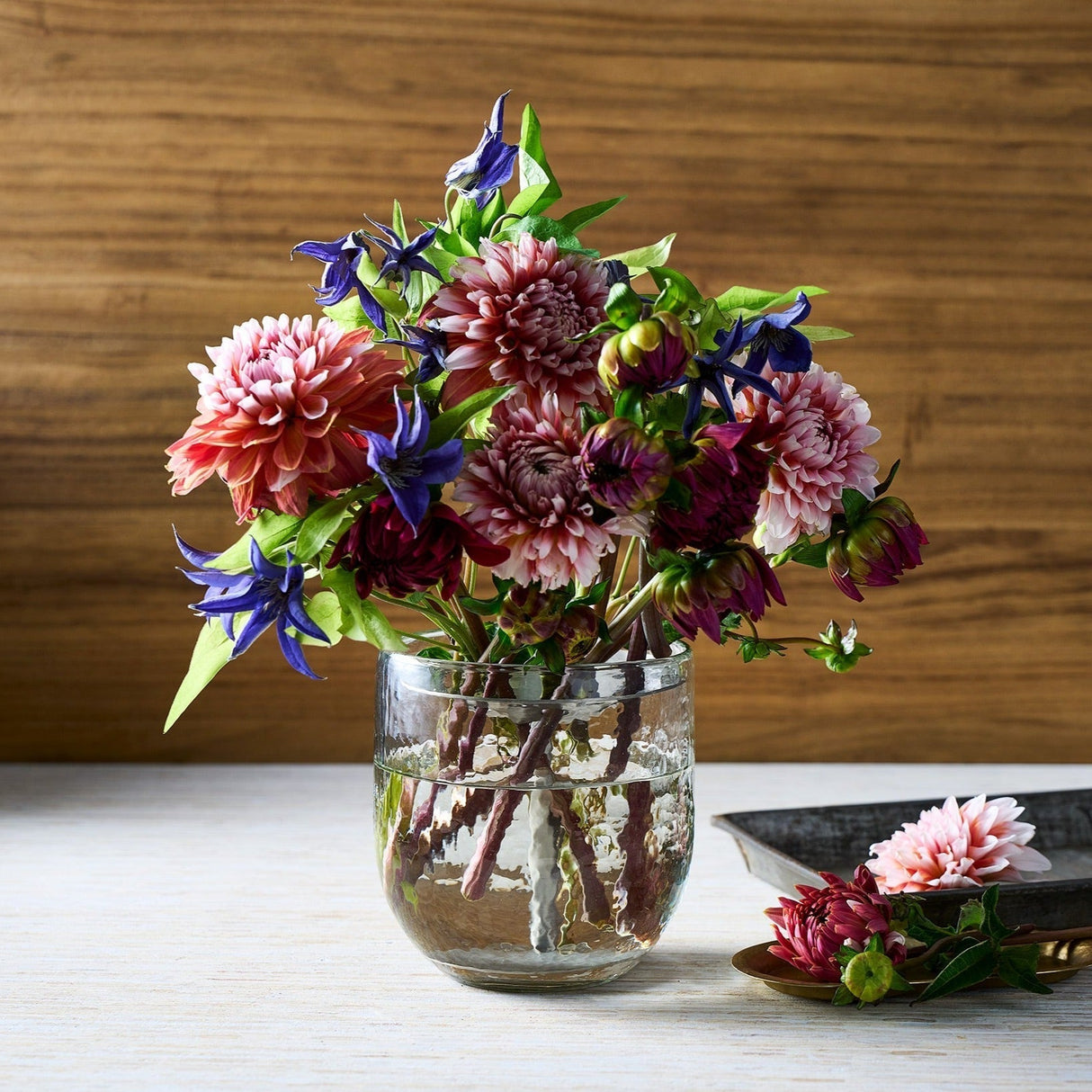 Floral Flower Frog Tall