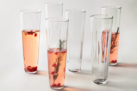 Etched Flutes Set of 6 - Sumiye Co