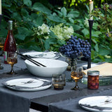 S/4 Slim Dinnerware Set - White