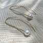Freshwater Pearl Hook Earrings-1
