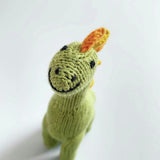 Knit Baby Rattles Brachiosaurus