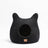Whimsical Cat Ear Cave Bed - Night Black - Sumiye Co