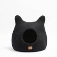 Whimsical Cat Ear Cave Bed - Night Black - Sumiye Co