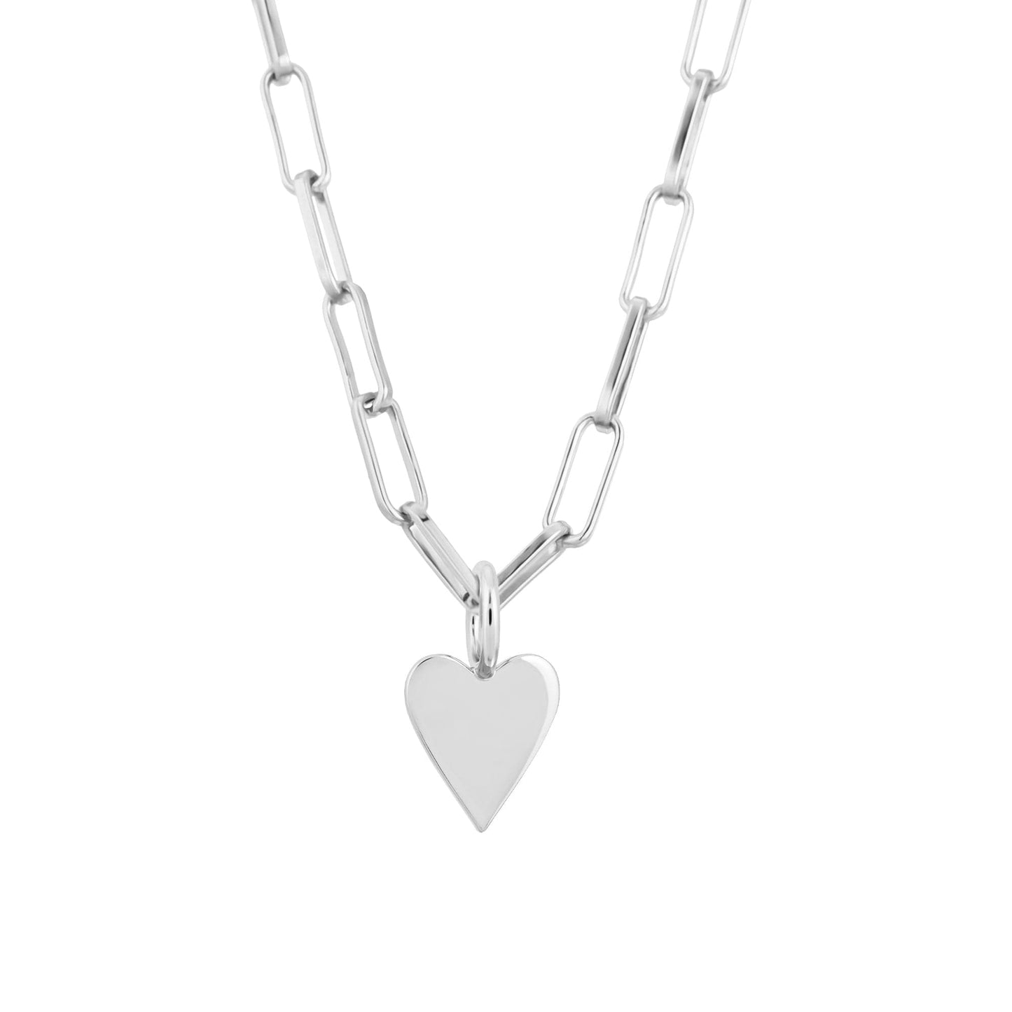 Helena Heart Charm Necklace