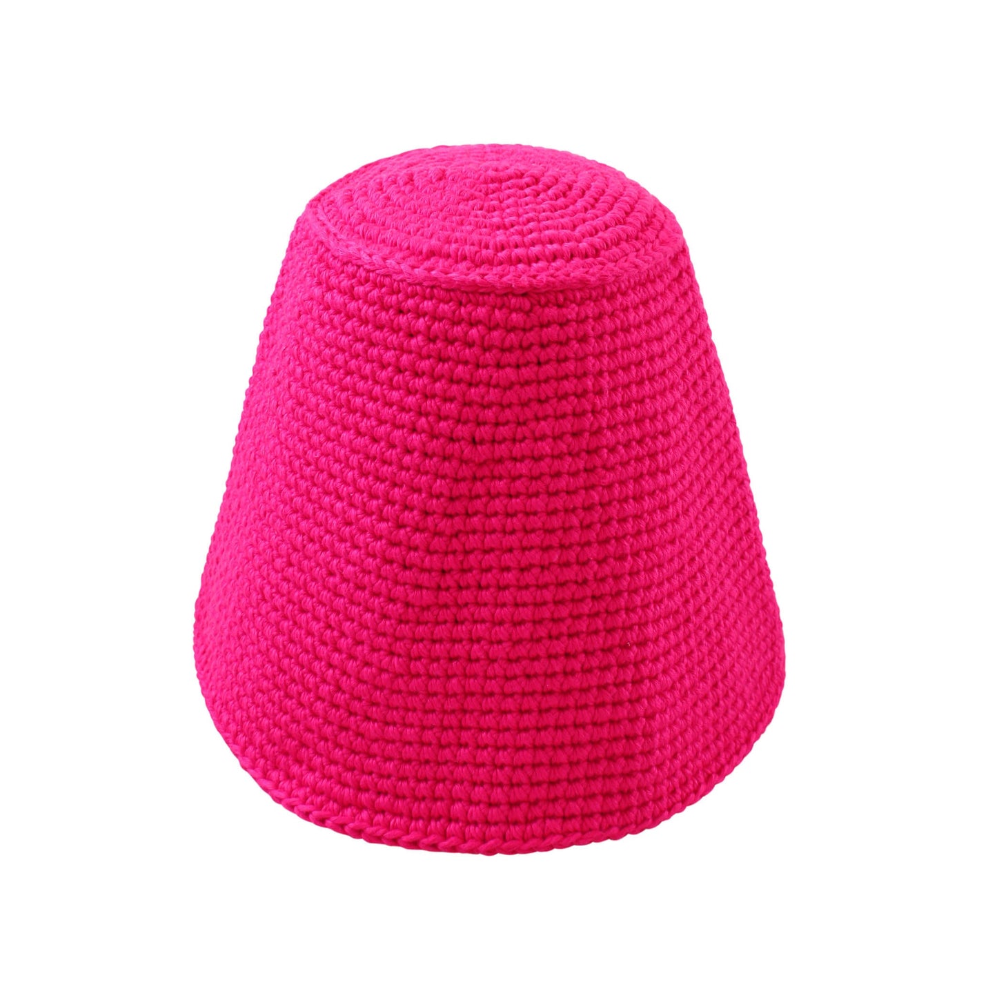 Crochet Hat in Hot Pink