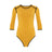 GIRL Two tone Eco bodysuit in Canary Yellow - Sumiye Co
