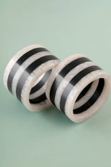 Panama Napkin Rings, Set of 6 - Sumiye Co