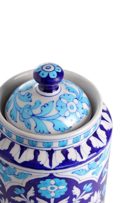 Perveni Ceramic Decorative Kitchen Canister - Sumiye Co