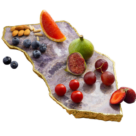 Dazzle Amethyst Cheese Board 11" x 7" - Sumiye Co