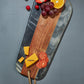 Sulguni Marble & Wood Cutting Board, Grey by GAURI KOHLI