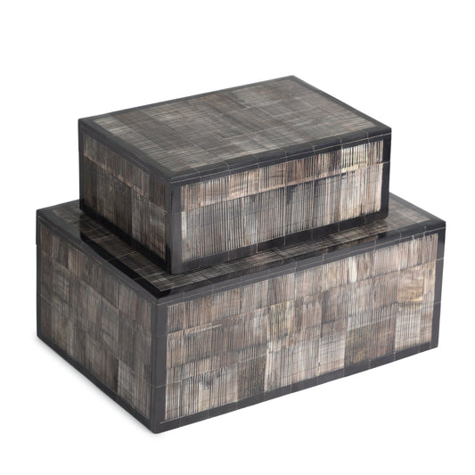 Bermuda Decorative Boxes, Set of 2