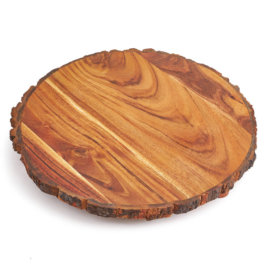 Denali Wood Round Serving Board, 12"