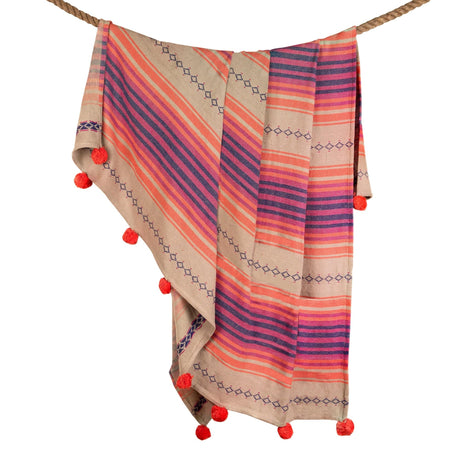 Rodeo Throw Blanket 70"W x 70"L - Sumiye Co
