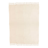 Dorset Throw Blanket 50"W x 60"L - Ivory - Sumiye Co