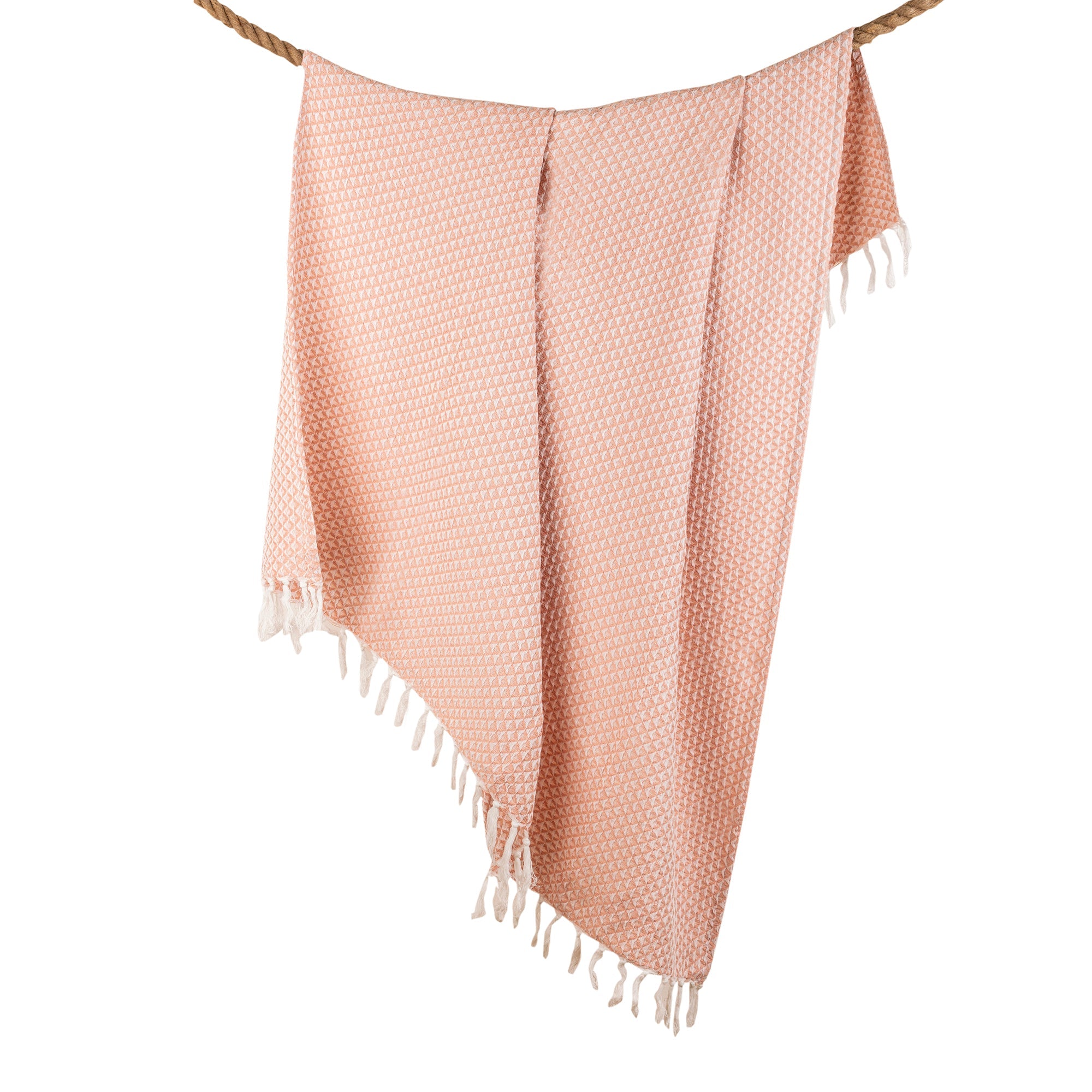 Eros Throw Blanket 50"W x 60"L - Mustard, Apricot Or Avocado - Sumiye Co