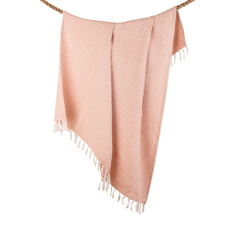 Eros Throw Blanket 50"W x 60"L - Mustard, Apricot Or Avocado - Sumiye Co