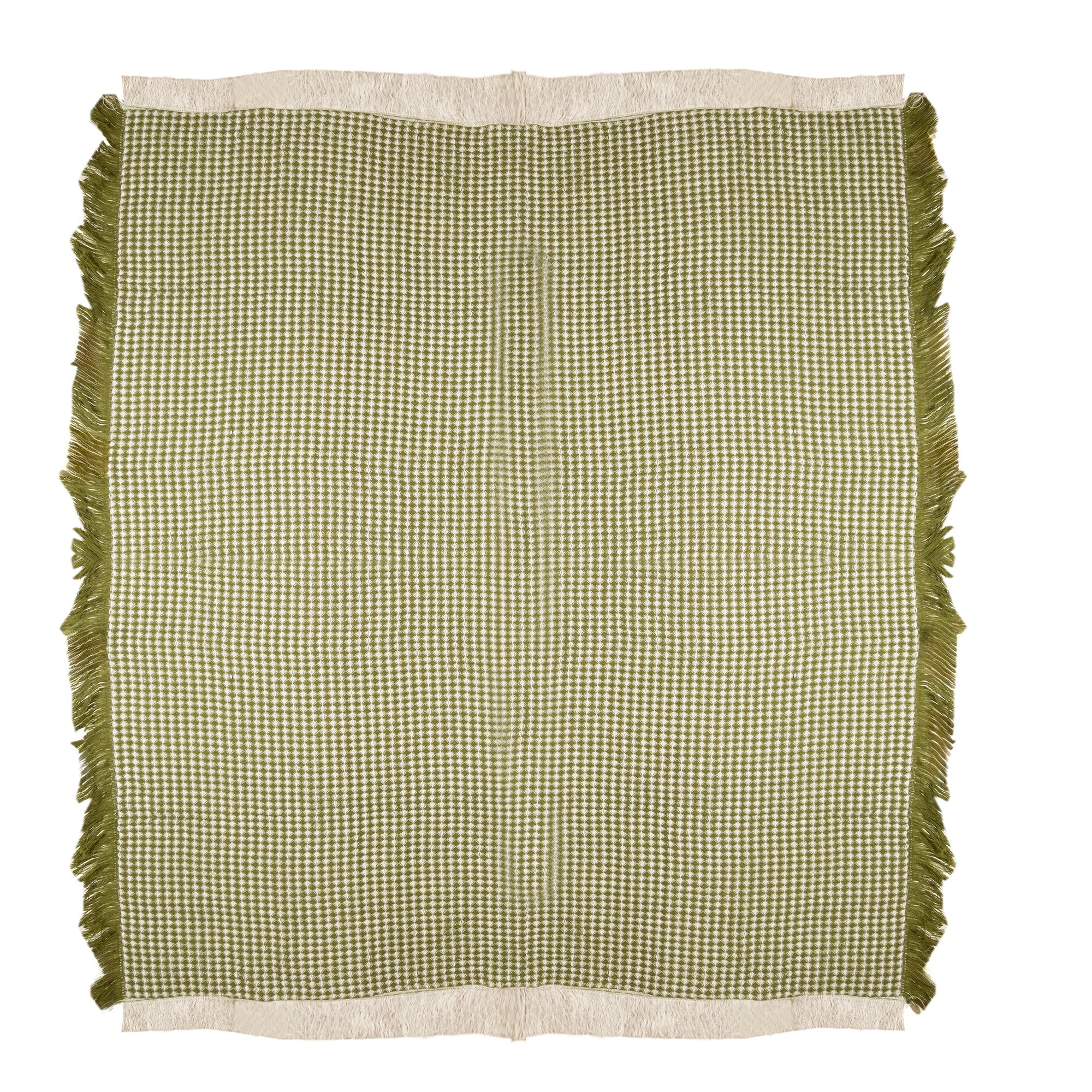 Eros Throw Blanket 50"W x 60"L - Mustard, Apricot Or Avocado - Sumiye Co