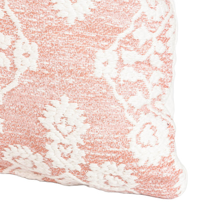 Roche Throw Pillow 18" x 18" - Sage, Peach - Sumiye Co