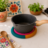 Bloom Spiral Trivet - Large