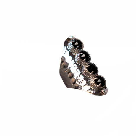 Gemstone Real Stones Statement Ring by Phoebe`s - Sumiye Co