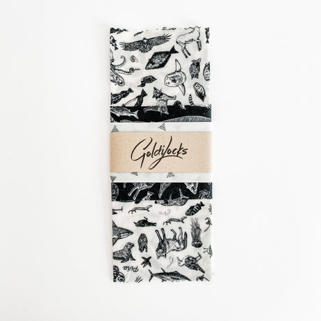 Beeswax Food Wraps: Species of Ucluelet Set of 3 - Sumiye Co