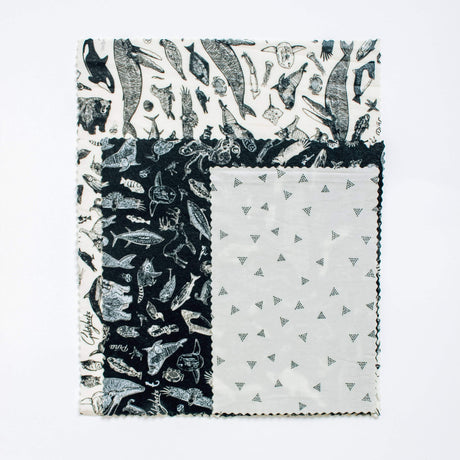 Beeswax Food Wraps: Species of Ucluelet Set of 3 - Sumiye Co